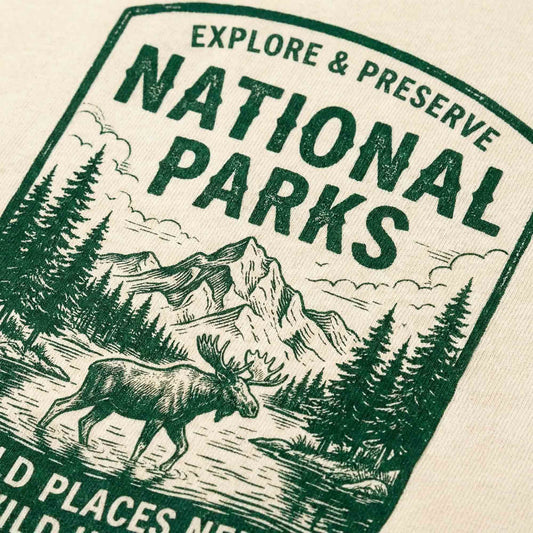 Explore & Preserve National Parks Vintage Tee