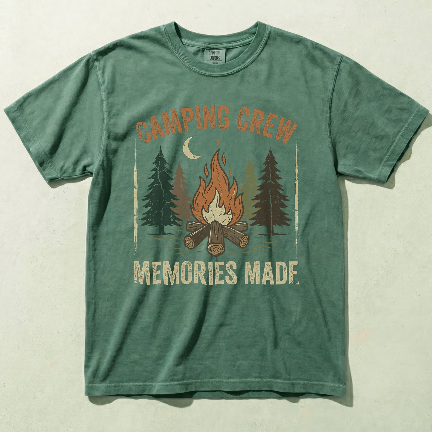Camping Crew Memories Made Graphic Tee