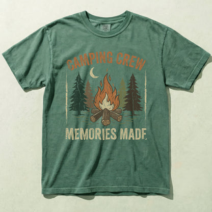 Camping Crew Memories Made Graphic Tee
