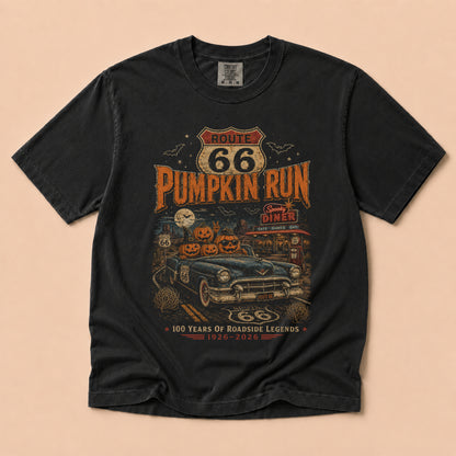 Route 66 Pumpkin Run Graphic Tee