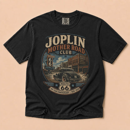 Joplin Mother Road Club Route 66 Graphic Tee | Vintage Missouri Road Trip Shirt