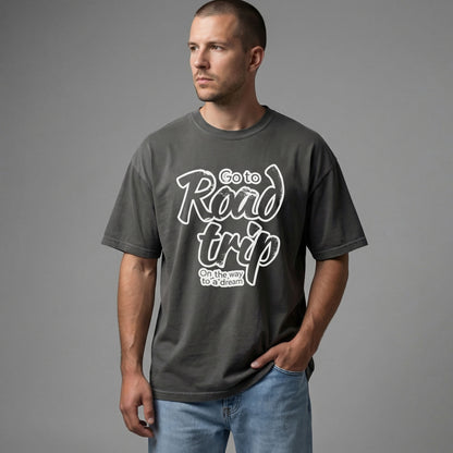 Road Trip Typography Tee