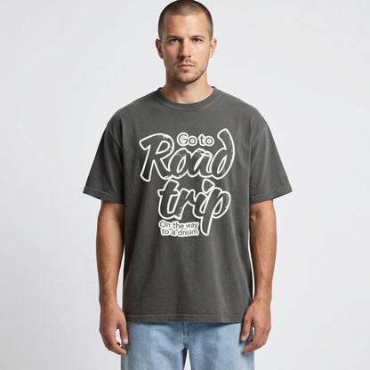 Road Trip Typography Tee