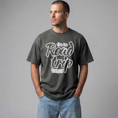 Road Trip Typography Tee