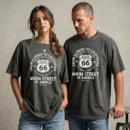Route 66 Main Street Tee