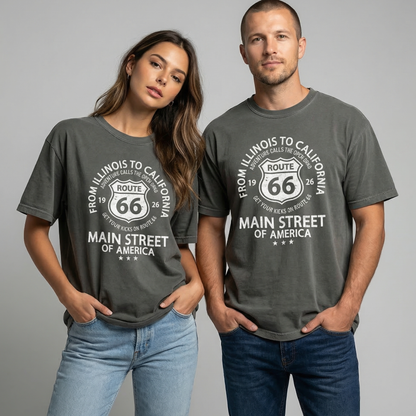Route 66 Main Street Tee