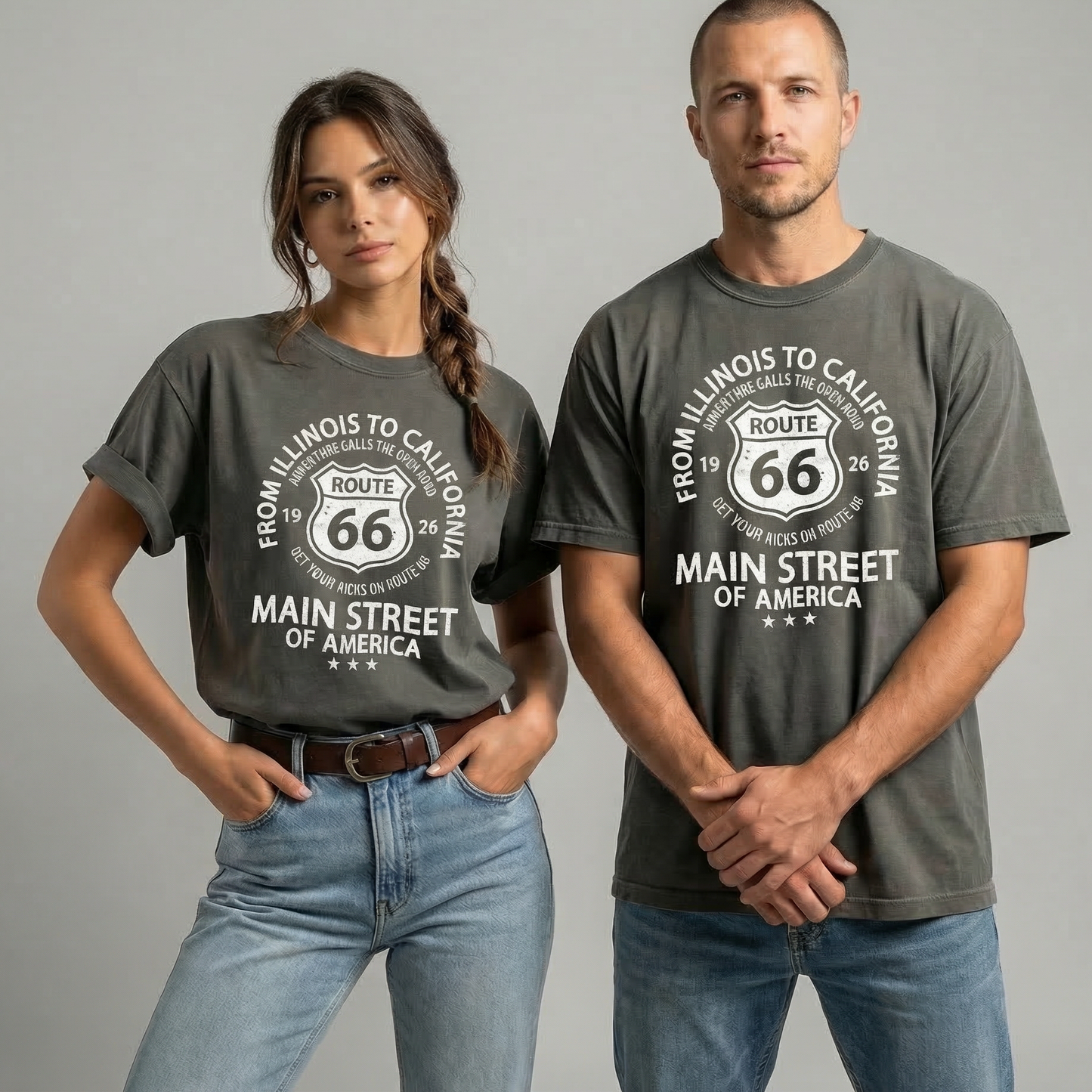 Route 66 Main Street Tee