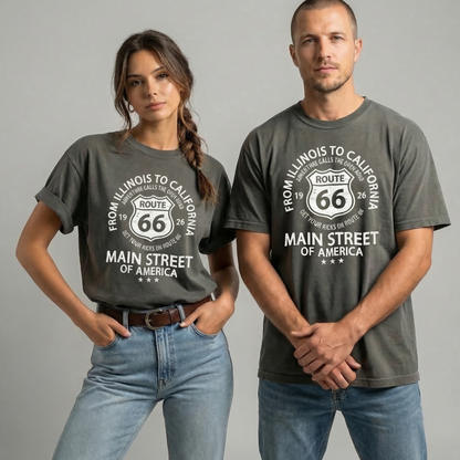 Route 66 Main Street Tee