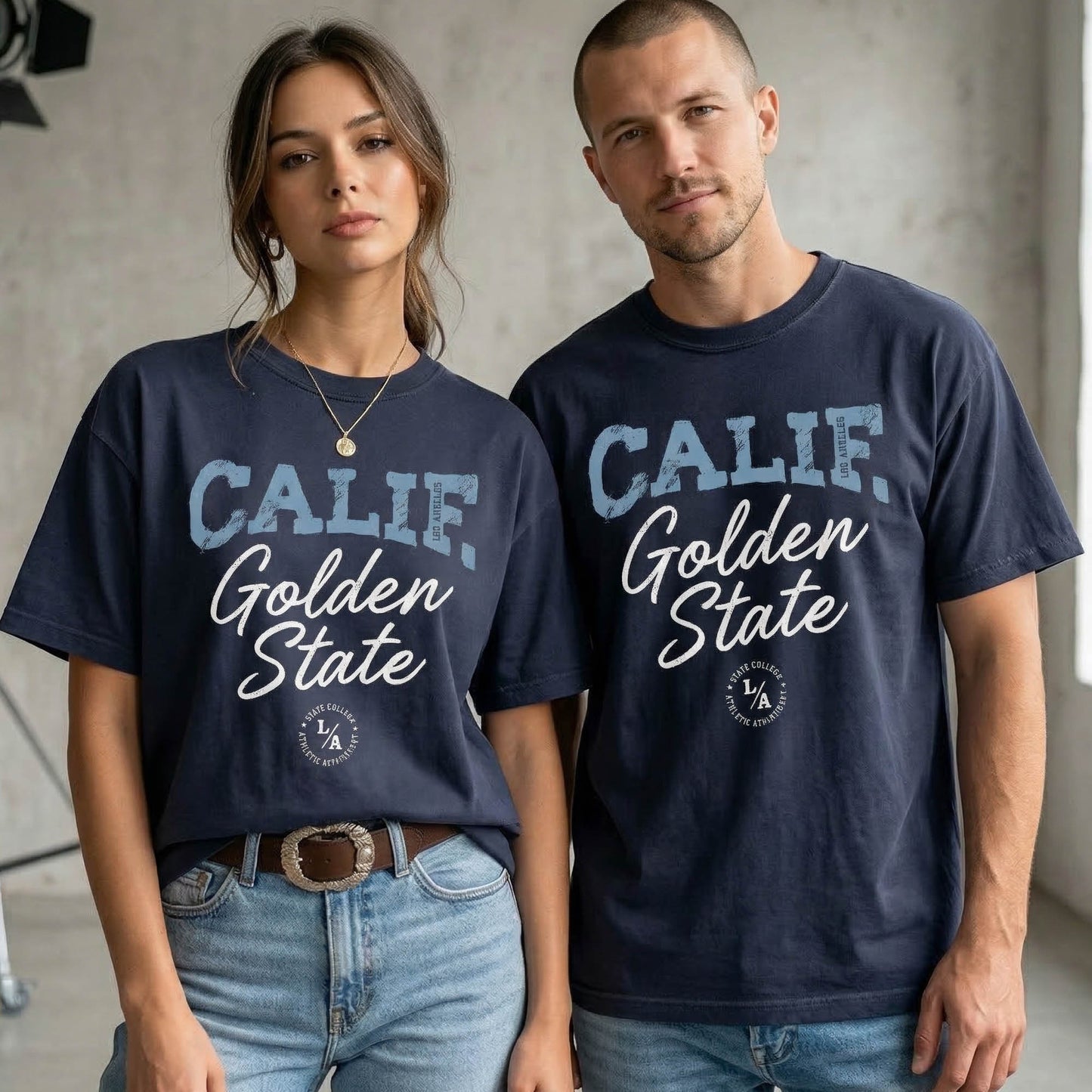 Calif. Golden State Vintage Athletic Tee