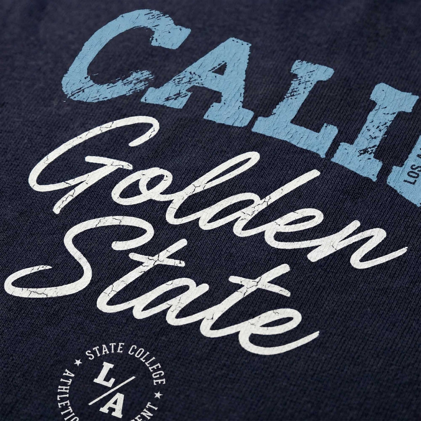 Calif. Golden State Vintage Athletic Tee