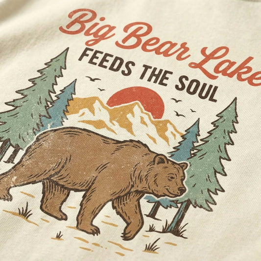Big Bear Lake Vintage Graphic Tee