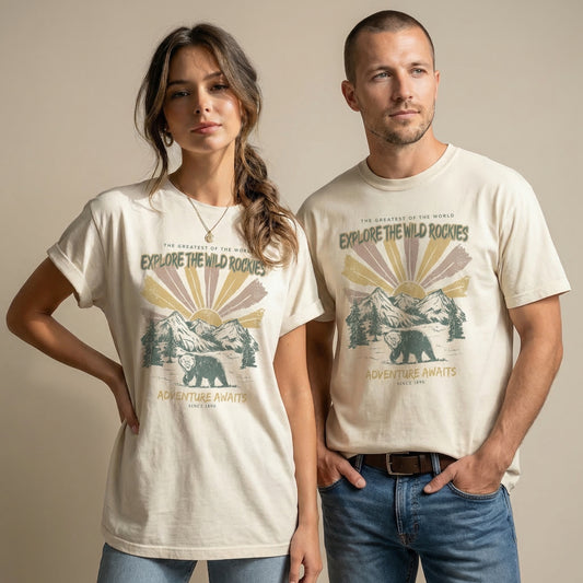 Rockies Wilderness Vintage Graphic Tee