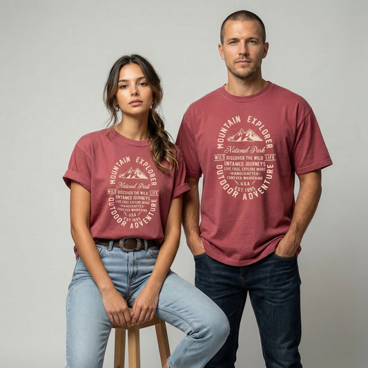 Mountain Explorer National Park Graphic Tee