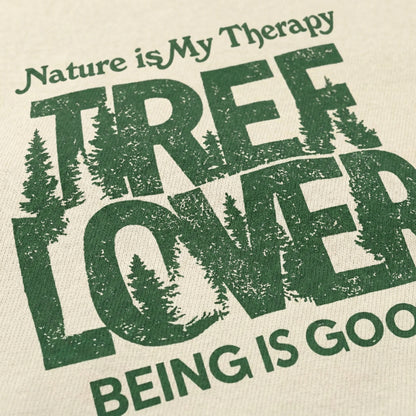 Nature Is My Therapy Tree Lover Graphic Tee