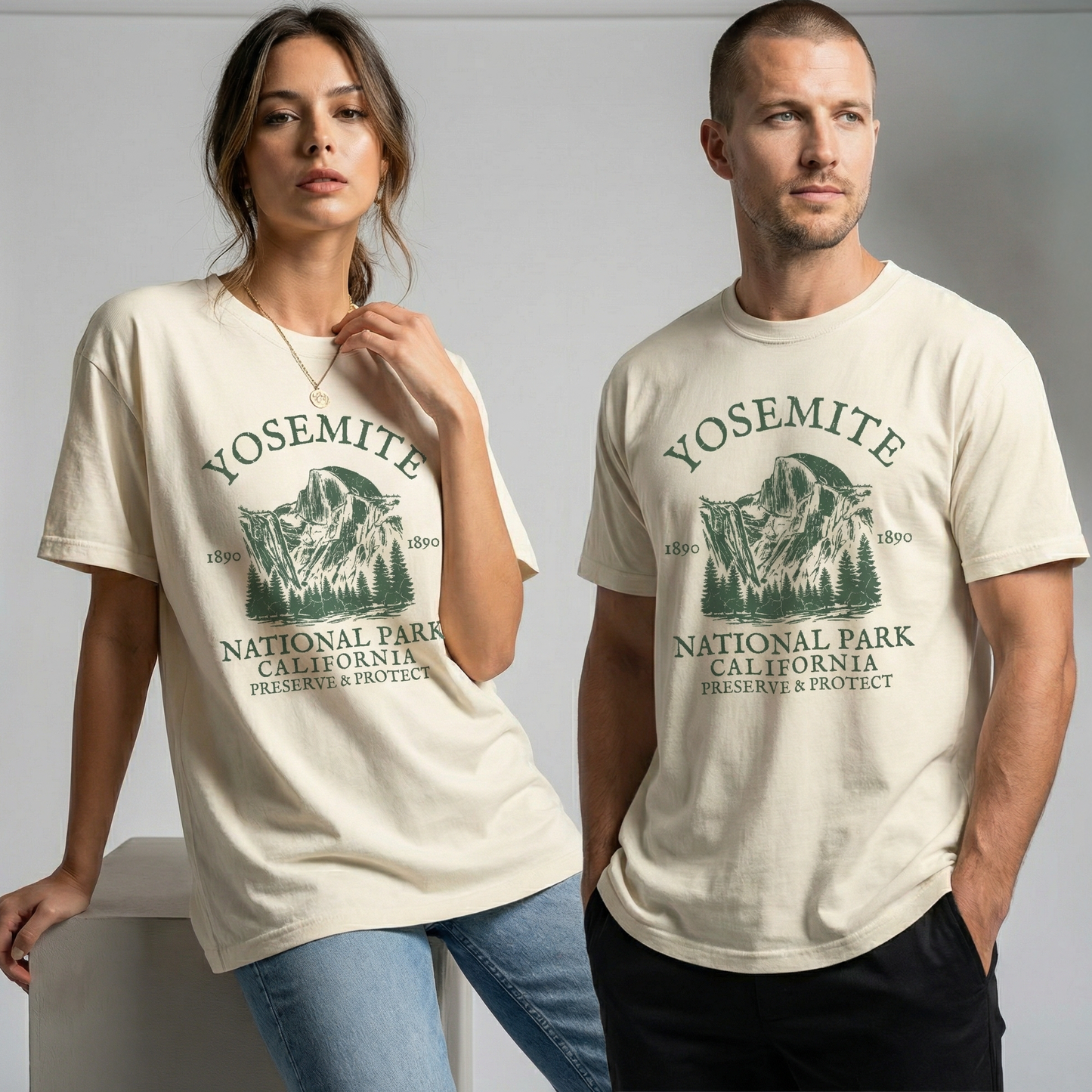 Yosemite National Park California Graphic Tee