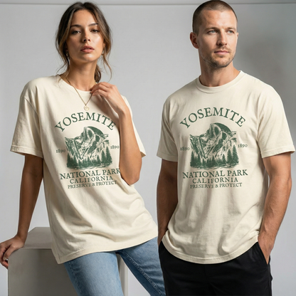Yosemite National Park California Graphic Tee