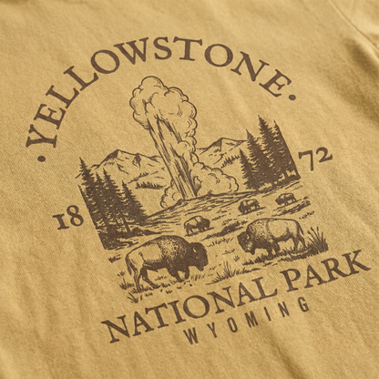 Yellowstone National Park Wyoming Graphic Tee