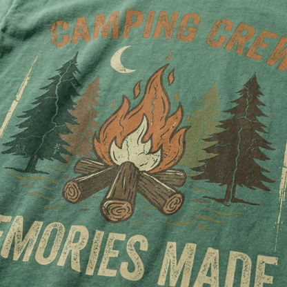 Camping Crew Memories Made Graphic Tee