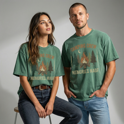 Camping Crew Memories Made Graphic Tee