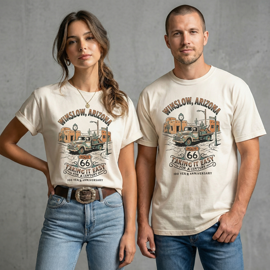 Winslow Arizona Route 66 Graphic T-Shirt