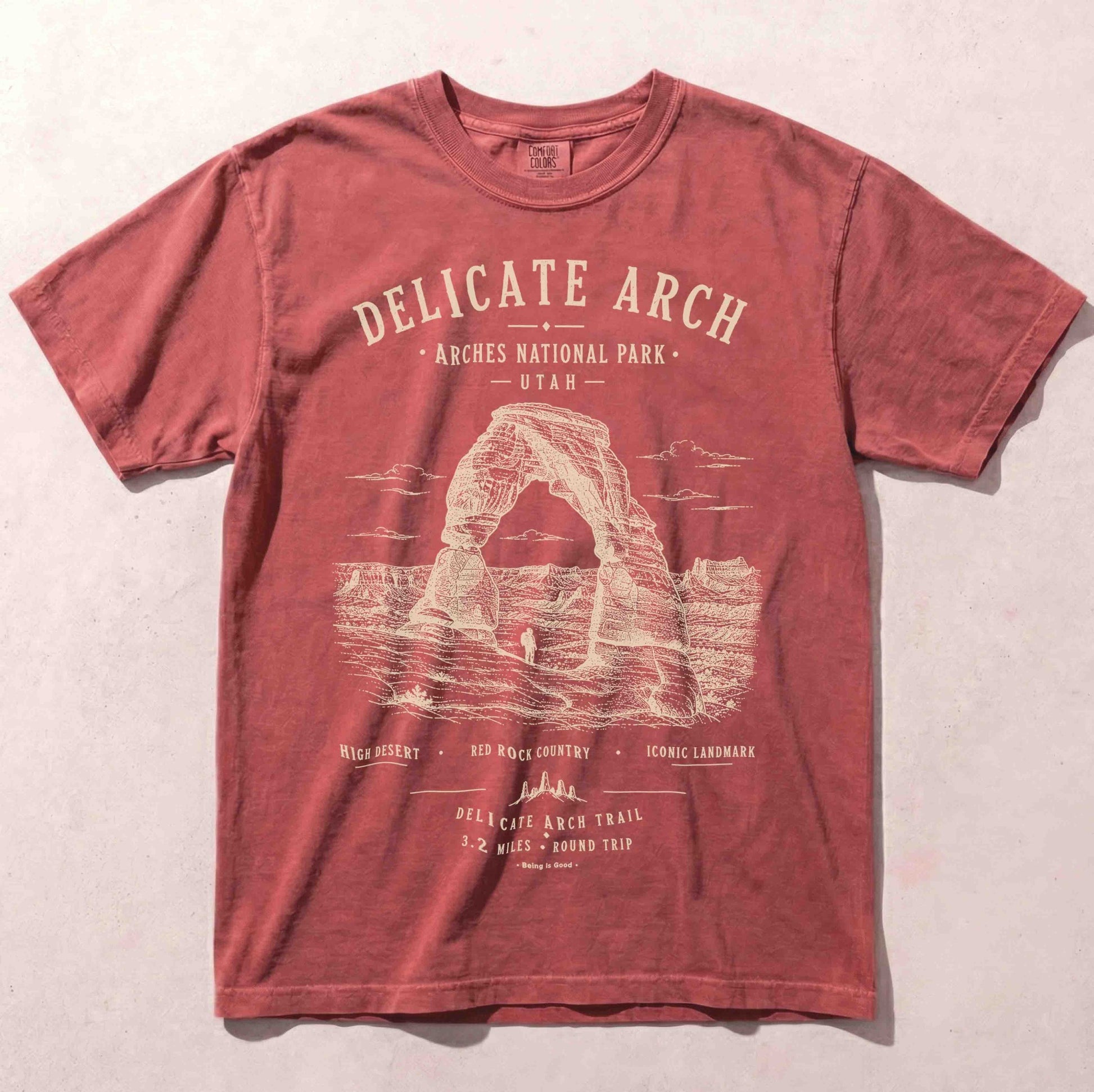 Crimson Delicate Arch T-shirt