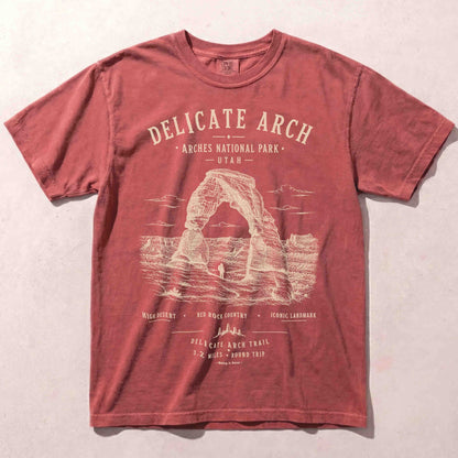Crimson Delicate Arch T-shirt